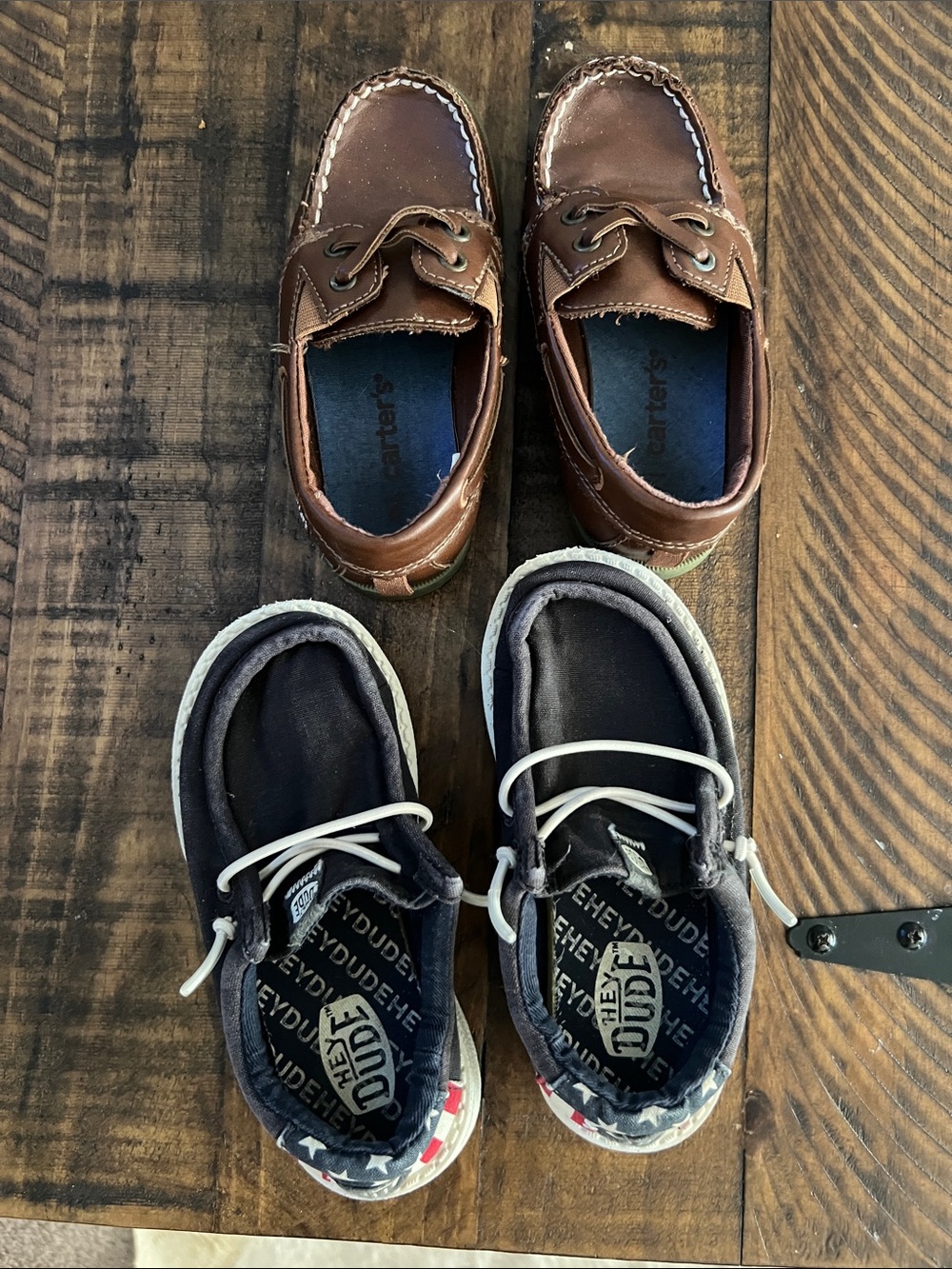 2 pair of shoes